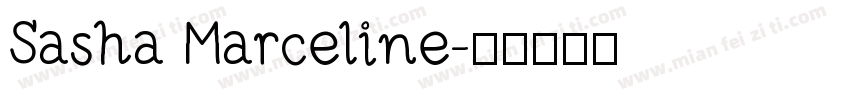 Sasha Marceline字体转换